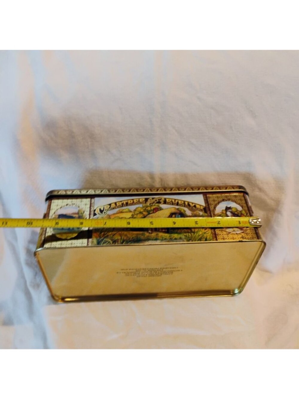 Crabtree & Evelyn Metal Tin Box Storage English Countryside England Vintage 1992 - Picture 10 of 12
